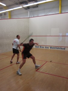 Frank Erbe (re.) gegen Olli Hermann (Waiblingen) 2012
