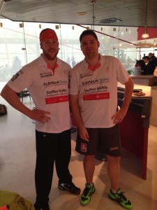 Sven Janke (re.) neben Neu-HOTSOX Stefan Sacher