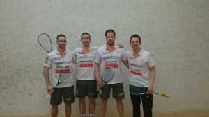 Glückliche HOTSOX nach dem überraschenden erreichen des fünften Platzes in der Bundesliga