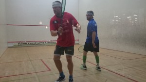 Sacher im Spiel mit Pascal Martin (Karlsruhe 2)
