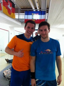 Stefan Rodekurth mit Tim Gräßer (Bild: SI Stuttgart)